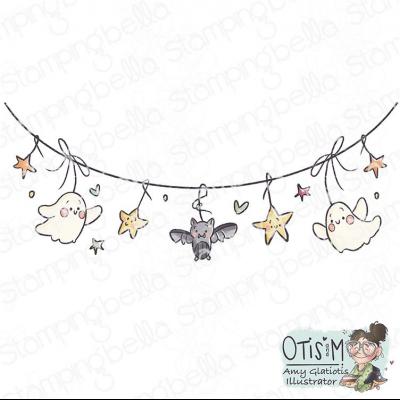 Stamping Bella Stempel -  Spooky Cute Banner